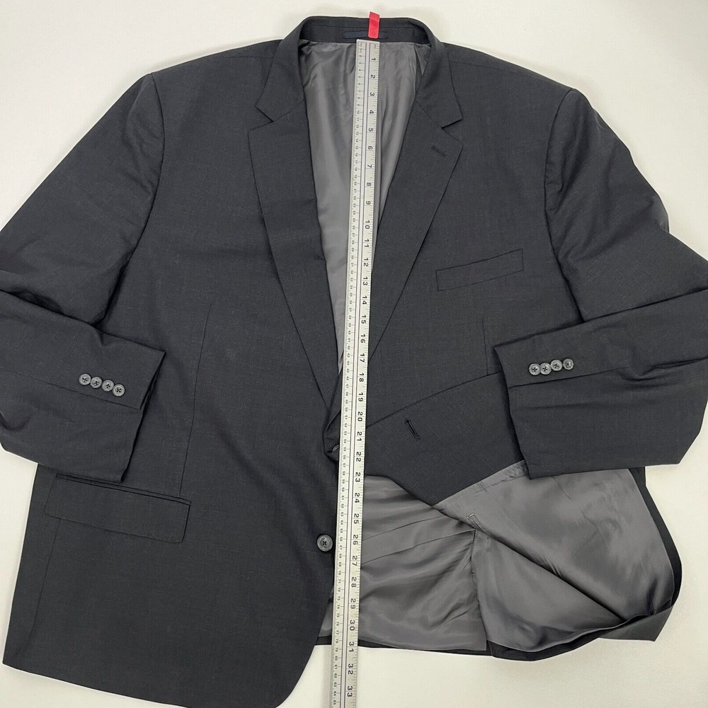 J. Hilburn REDA FLEXO Mens 58R Gray Blazer Custom Sport Coat Bespoke Jacket 2023 - Picture 16 of 16